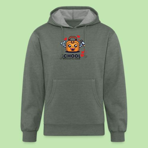 first day of school outfit- school Welcome back - Unisex Organic Hoodie