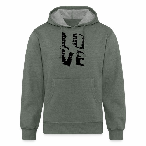 The True Love Is Everywhere! - Couple Gift Ideas - Unisex Organic Hoodie