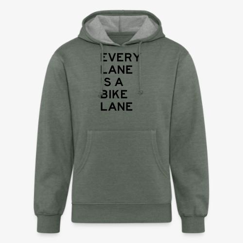 Every Lane is a Bike Lane - Unisex Organic Hoodie