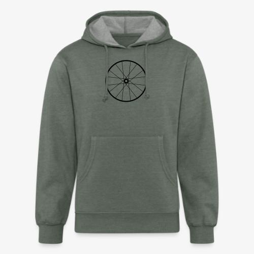 Bicycle Wheel - Unisex Organic Hoodie