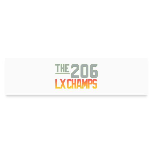 THE | 206 - Champs Wear - Fan Edition - Bumper Sticker