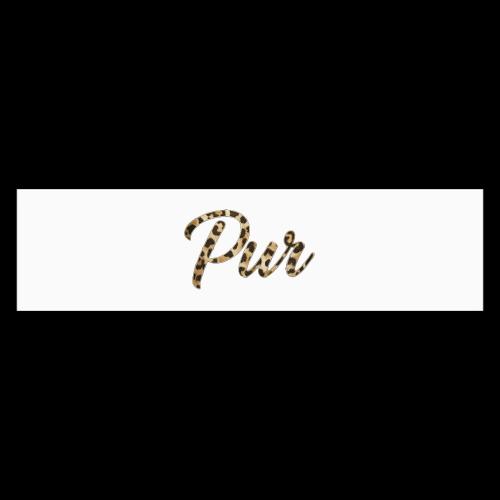 Pur Script - Bumper Sticker