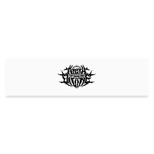 Teeth Of The Divine Logo BLACK - Bumper Sticker