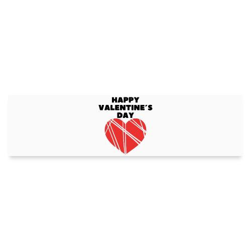 Valentine's Day Fashion February 14, Love Day. - Bumper Sticker