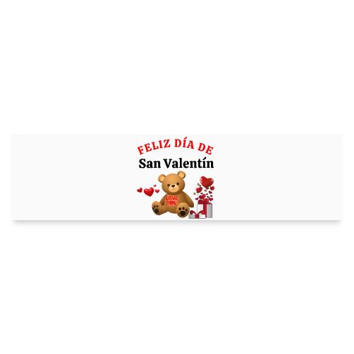 Valentine's Day Celebration Bears Love Hearts. - Bumper Sticker