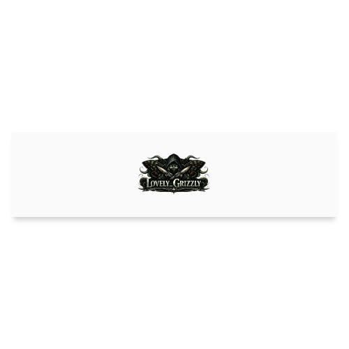 Lovely Grizzly logo - Bumper Sticker