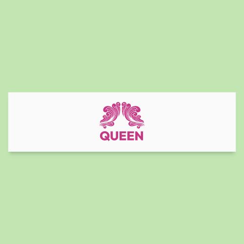 Queenlisse™ Signature Crown T-Shirt – Elegant - Bumper Sticker
