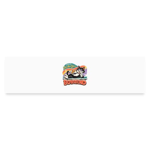 Sassy Cat Pride Pizza Retro Comic - Bumper Sticker