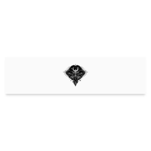 Crescent Moth - Bumper Sticker