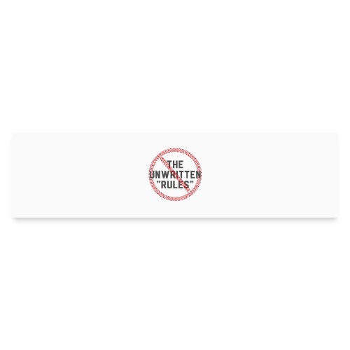 The Unwritten Rules - Bumper Sticker