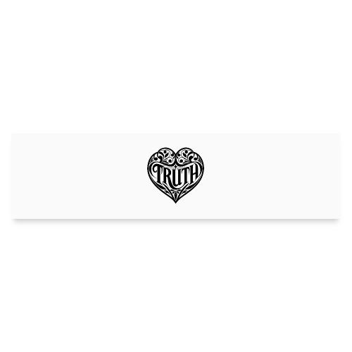 TRUTH in HEART - Bumper Sticker