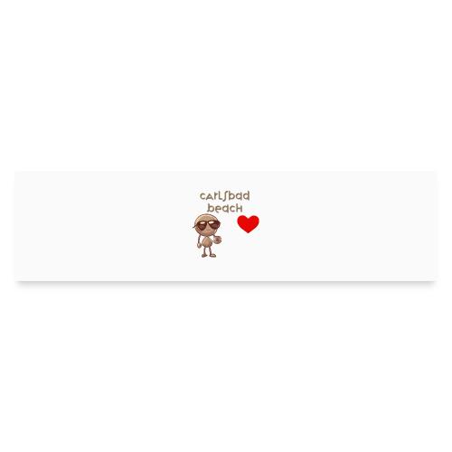 Smoon City_Carlsbad Beach - Bumper Sticker