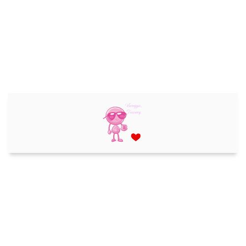 Smoon City_Viareggio Tuscany Pink - Bumper Sticker