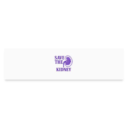 Save the kidney - Bumper Sticker