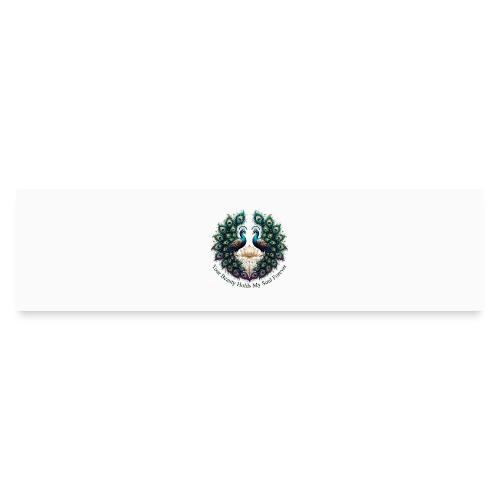Your Beauty Holds My Soul Peacock Gifts T-Shirt - Bumper Sticker