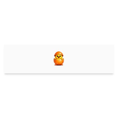 Easter Chick Orange - Bumper Sticker