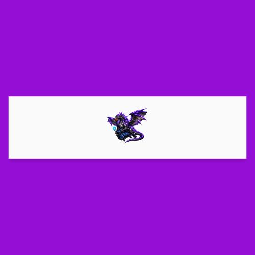 Neon Dragon and Battle Mage - Bumper Sticker