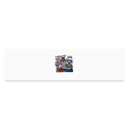 Rico Abreu #LetsRaceTwo Winner - Bumper Sticker