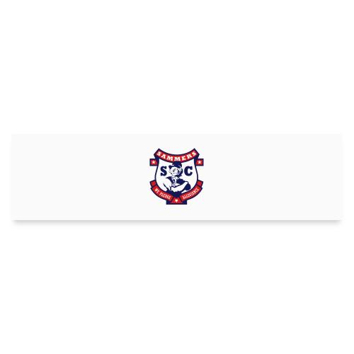 Sammers Logo EPS White - Bumper Sticker