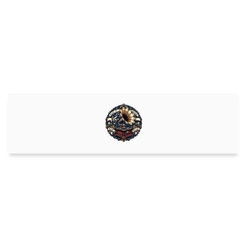 Ornate Phonograph T-Shirt - Bumper Sticker
