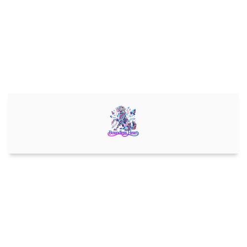 Boundless Heart Neon Galaxy Dog Shirt - Bumper Sticker