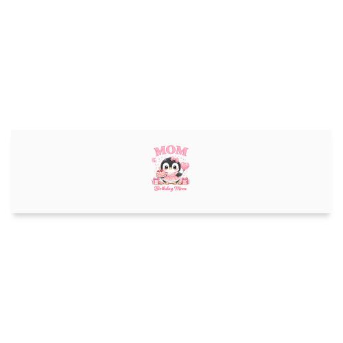 Cute Penguin Birthday Mom Kawaii Cake Balloon Gift - Bumper Sticker