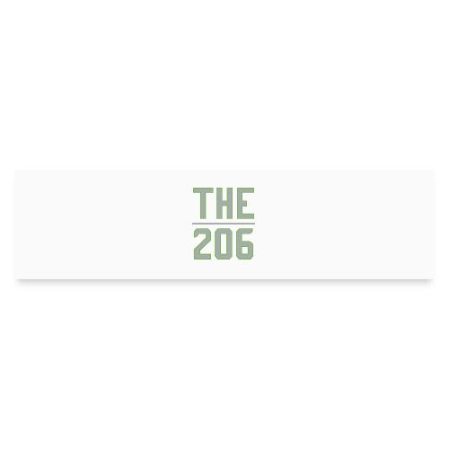 THE | 206 - Fan Style Sportswear - Washington Edit - Bumper Sticker