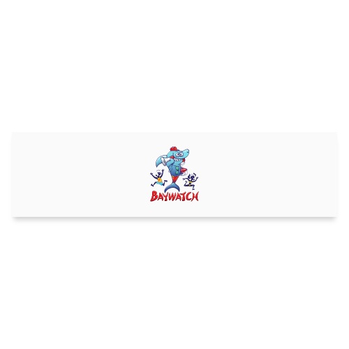 Baywatch Shark - Bumper Sticker