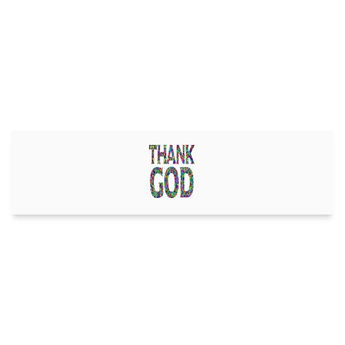 THANK GOD - Bumper Sticker