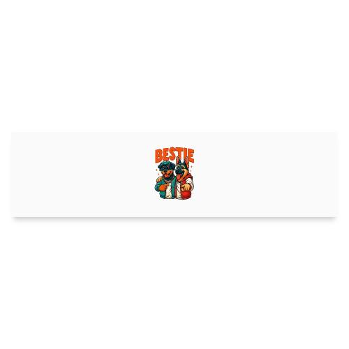 Hip Hop Dog Besties Shirt for Friends & Pet Lovers - Bumper Sticker
