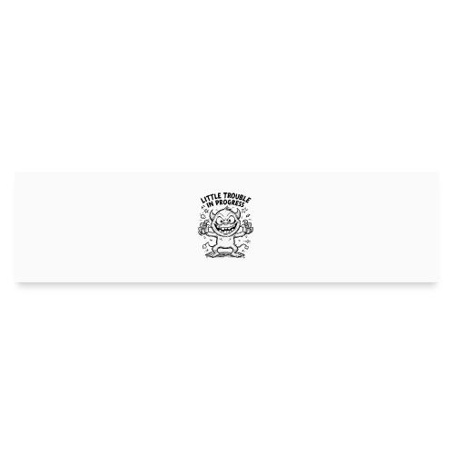 Playful Mischief Demon Illustration - Bumper Sticker