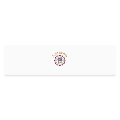 Night Hounds Wolf Patch - Bumper Sticker