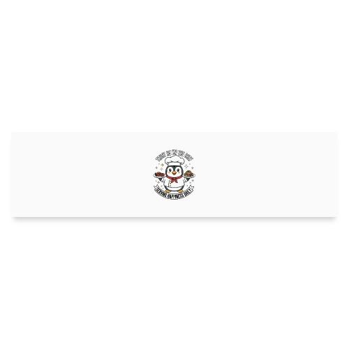 cute Penguin Chef-Funny Cartoon Daily Happiness - Bumper Sticker