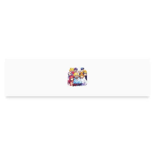 Thrill Rush Anime Squad Streetwear - Bumper Sticker
