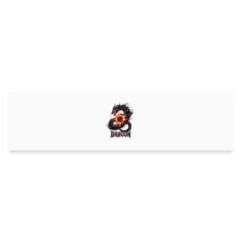 Dravon Fire Dragon Dark Fantasy Graphic T-Shirt - Bumper Sticker