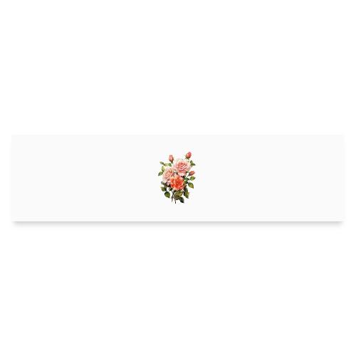 Pink Roses - Bumper Sticker