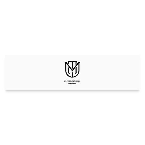 My Other Shirt Is Also Unbranded T-Shirt | Quiet L - Bumper Sticker