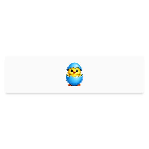 Easter Chick Blue - Bumper Sticker