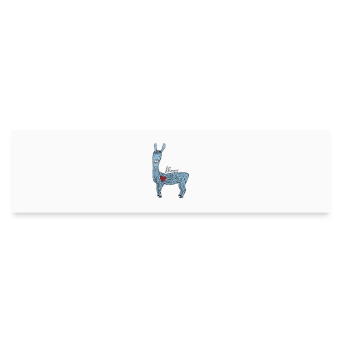 Cute llama - Bumper Sticker