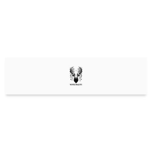 Majestic Reindeer T-Shirt, Poster, & Mug - Bumper Sticker