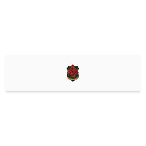 Poinsettia Crest T-Shirt - Bumper Sticker