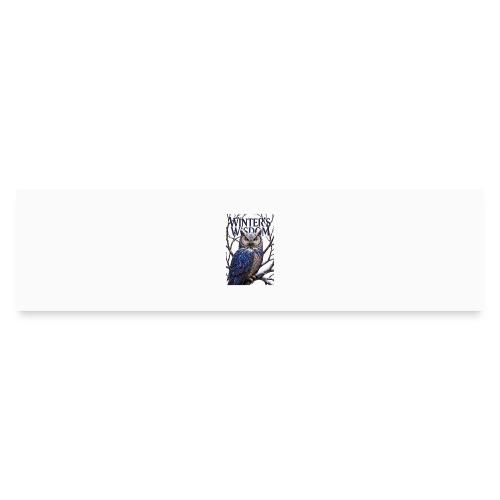 Crystalized Forest Owl T-Shirt - Bumper Sticker