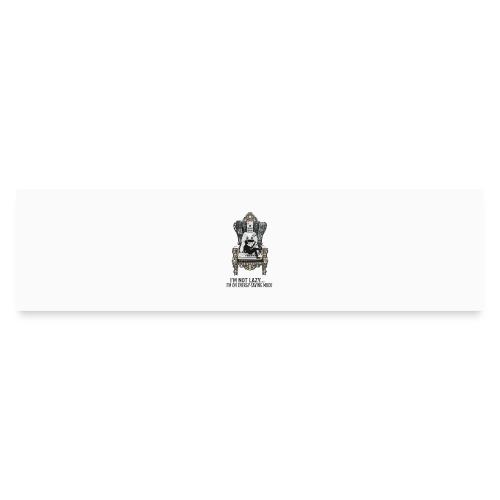 Remote Throne Procrastinator T Shirt, Dad Gift - Bumper Sticker