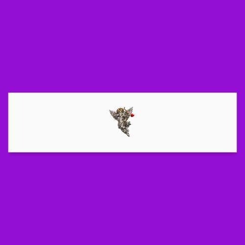 Metallic Cupid - Bumper Sticker