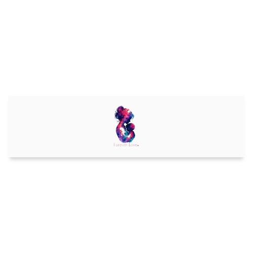 Forever Love-Vibrant Watercolor Mother-Child - Bumper Sticker