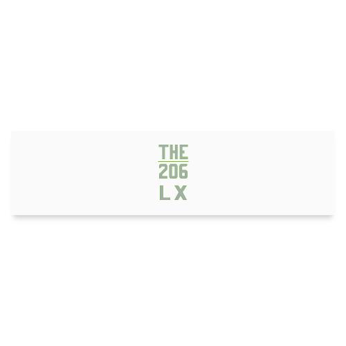 THE | 206 - Vibrant Fan Fashion - Game Win Edition - Bumper Sticker