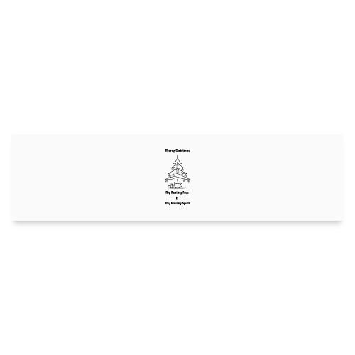 My Resting Face Is My Christmas Spirit T-Shirt - Bumper Sticker