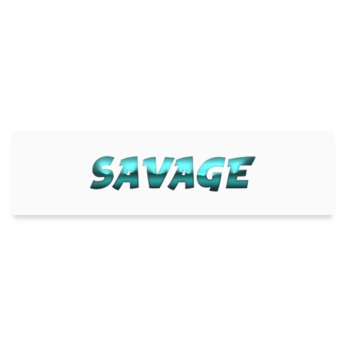 Savage Hero - Bumper Sticker