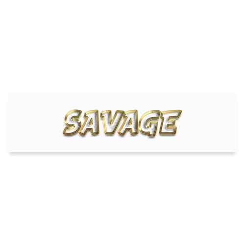 Savage Bling - Bumper Sticker