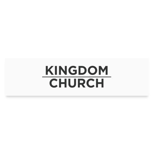 KingdomOverChurch - Bumper Sticker